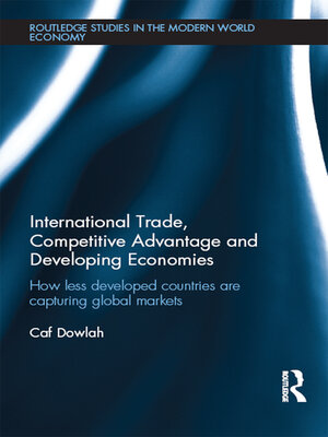 cover image of International Trade, Competitive Advantage and Developing Economies